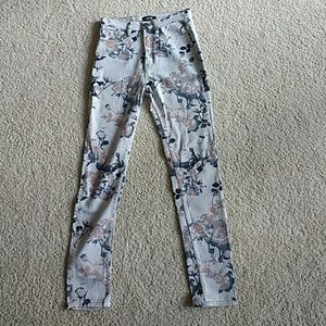 Urban Outfitters BDG Twig High Rise Floral Jeans